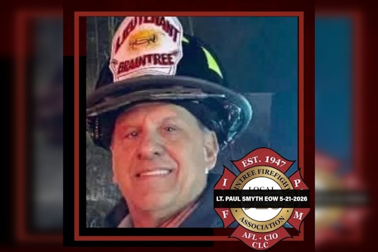 Quincy Cops Mourn Fallen Braintree Fire Lt. Paul Smyth