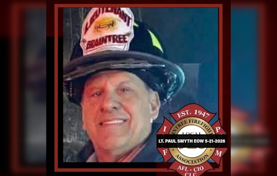 Quincy Cops Mourn Fallen Braintree Fire Lt. Paul Smyth