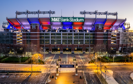 Ravens Roll Out Pricey 'Flockyard' Tailgate Village Outside M&T Bank Stadium