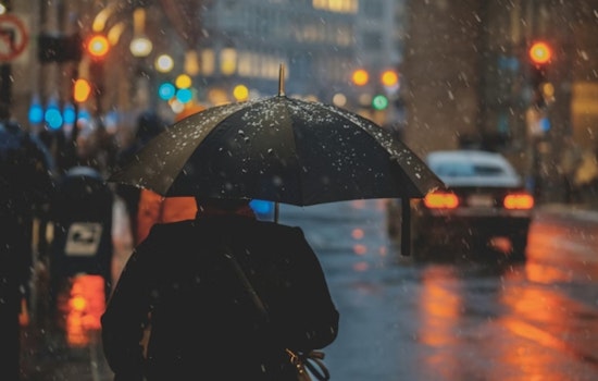 Raw Rain and Chilly Winds Soak Raleigh Today