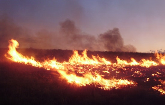Riverside Fires Injure Four As Drones Halt Air Support