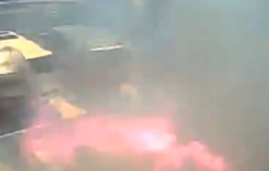 Rogue Battery Turns Roseville Trash Truck Into Rolling Fireball