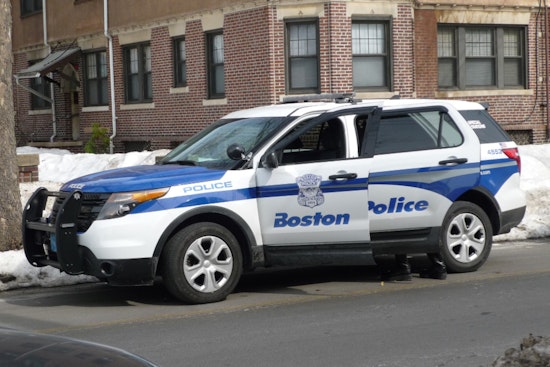 Rooftop Brick Rains Down On Boston Cop Cruiser On Northampton Street