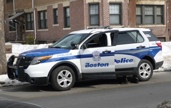 Rooftop Brick Rains Down On Boston Cop Cruiser On Northampton Street
