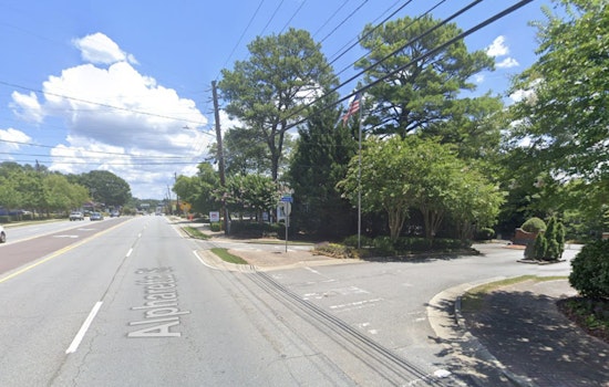 Roswell Beetle Goes Airborne Into Empty Building, Driver Seriously Hurt
