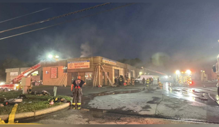 Route 140 Closed In Westminster After Active Fire
