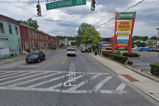 Rowhome Blaze Near Westside Shopping Center in Baltimore