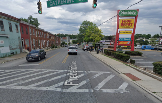 Rowhome Blaze Near Westside Shopping Center in Baltimore