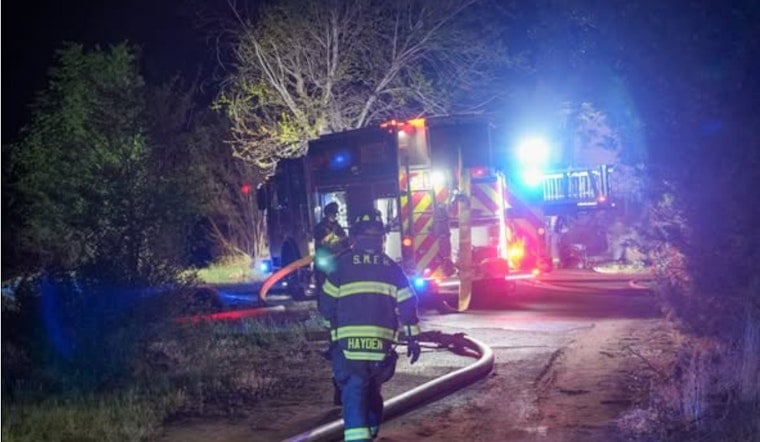 Roxborough Park Garage Inferno Scorches Home, Everyone Inside Escapes