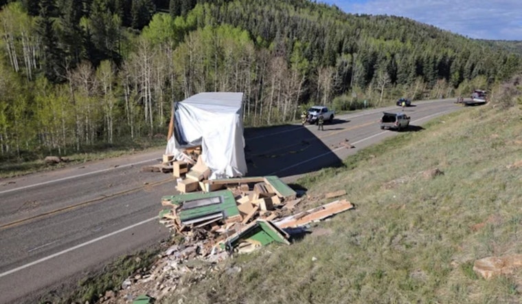Runaway House Slams Highway 62, Shuts Down Dallas Divide