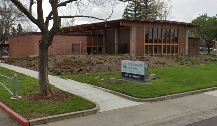 Sacramento Library Needle Van Sparks Parking Lot Showdown