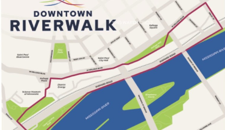 Saint Paul Downtown Riverwalk Inauguration May 30