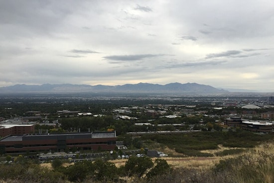 Salt Lake Shivers As Late Storm Drenches Valley, Drops High Country Snow