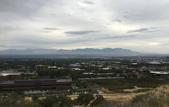 Salt Lake Shivers As Late Storm Drenches Valley, Drops High Country Snow