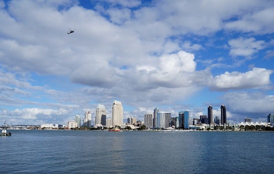 San Diego Skies Shine As Canyon Winds Roar Into Monday
