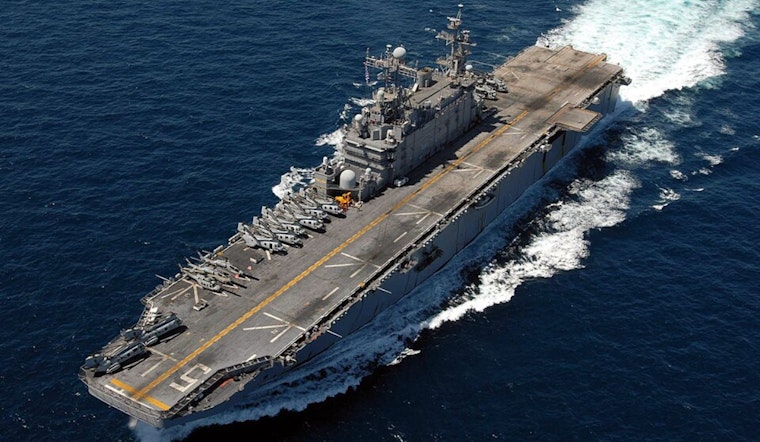 San Diego Warship Icons Bound For Fiery Target Practice Off Kauai
