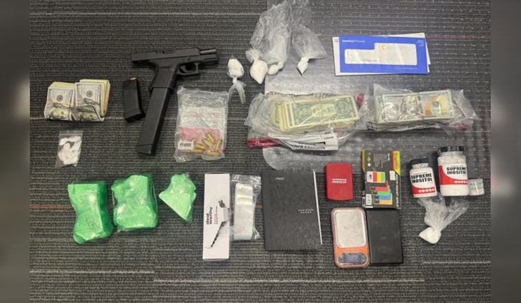 San Fernando Search Nets Drugs and Gun, 30-Year-Old Arrested