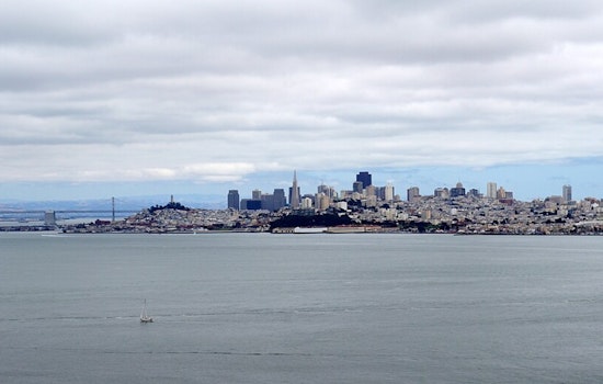 San Francisco Surf Turns Mean As Spotty Showers Drift In