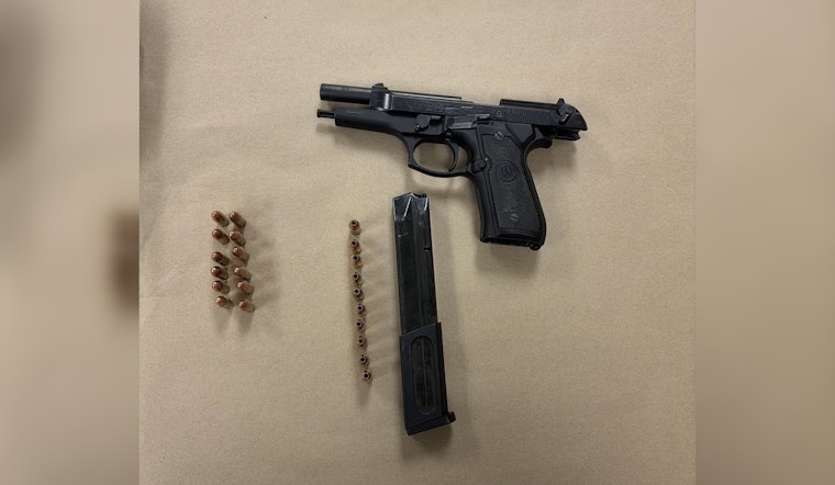 Santa Fe Springs Traffic Stop Yields Gun and Nitrous Tank