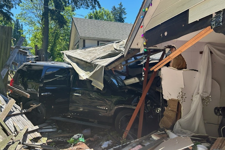 Seconds to Spare as SUV Slams Into East Portland Baby Nursery