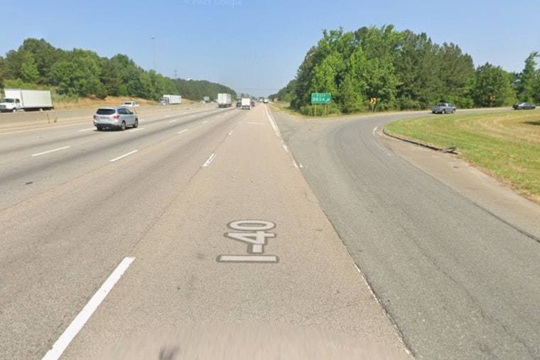 Septic Truck Tips Near RDU, Turns I-40 Ramp Into No-Go Zone