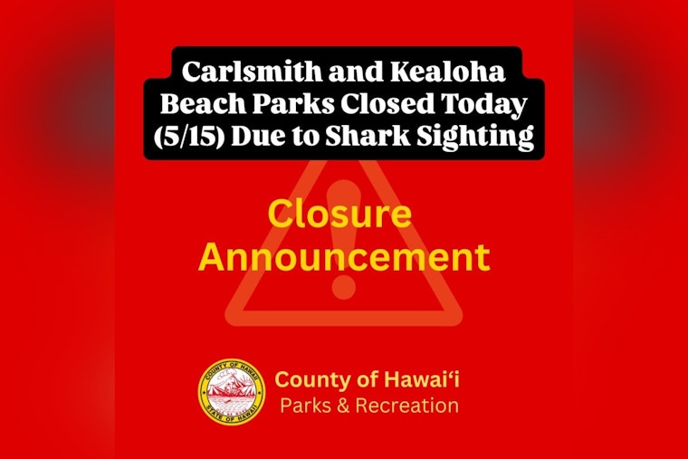 Shark Sighting Clears Out Hilo’s Beloved Keaukaha Beach Parks