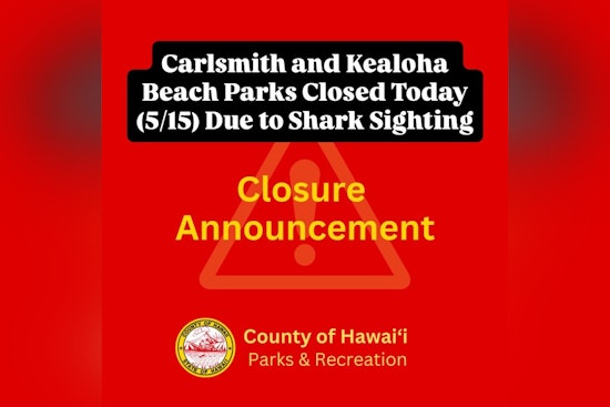 Shark Sighting Clears Out Hilo’s Beloved Keaukaha Beach Parks