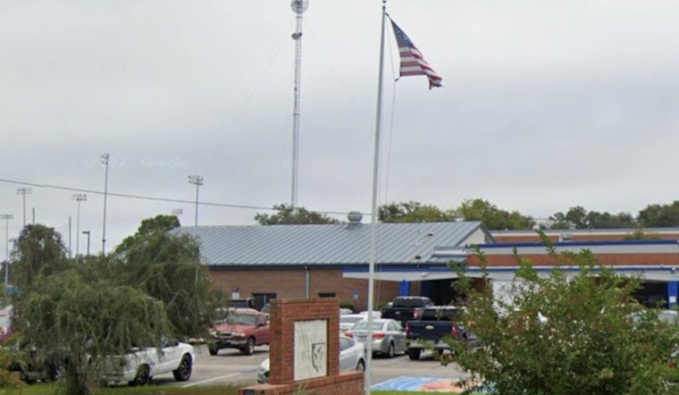 Shirtless Man With Billy Club Scales Interlachen School Fence During Lockdown