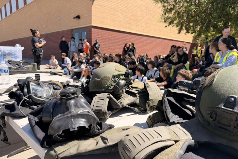 Shock and Awe SWAT Visit Stuns Stuart Middle School