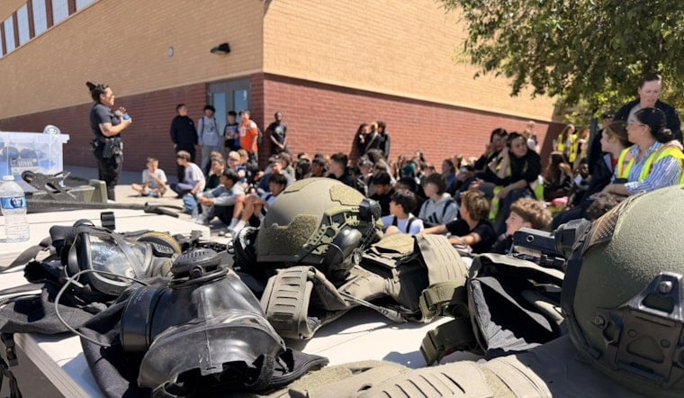 Shock and Awe SWAT Visit Stuns Stuart Middle School
