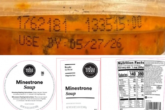 Shrimp Surprise In Minestrone Sparks Whole Foods Soup Recall