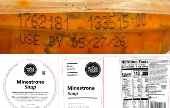 Shrimp Surprise In Minestrone Sparks Whole Foods Soup Recall