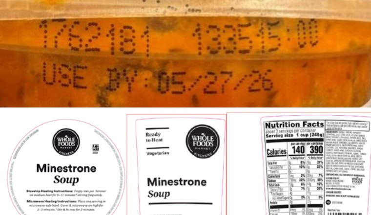 Shrimp Surprise In Minestrone Sparks Whole Foods Soup Recall