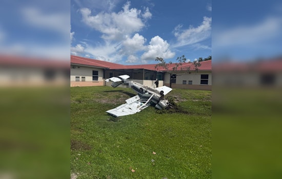 Small Plane Flips Onto Pembroke Pines Psych Hospital Grounds, Two Hurt