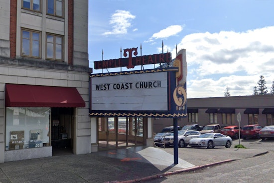 Smoke And Sirens As Fire Scorches Roof Of Tacoma’s Temple Theatre