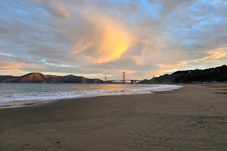 Sneaker Wave Rips Fisherman Off Baker Beach, Leaves Him In Critical Condition