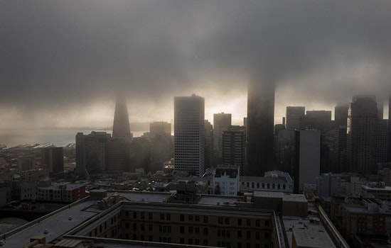 Sneaker Waves Crash SF Beach Day As Fog Puts City On Chill