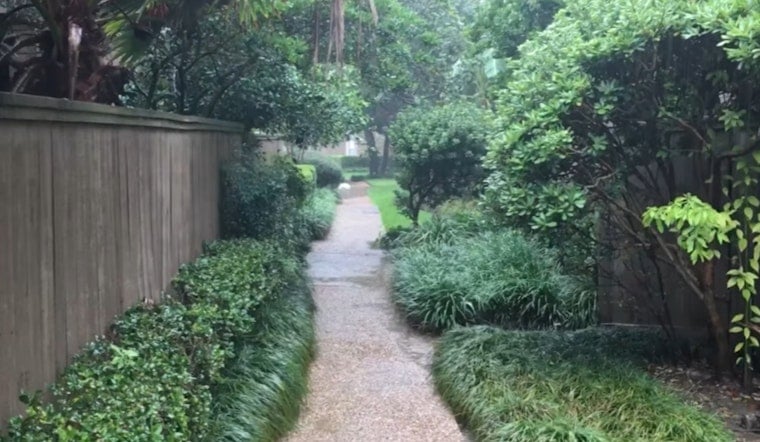 Soaked In The Bayou City As Houston Faces Flood Threat, Howling Winds And Rough Seas