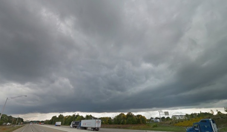 Soaked Sunrise as Indy Commuters Face Midday Rain and Flood Watch