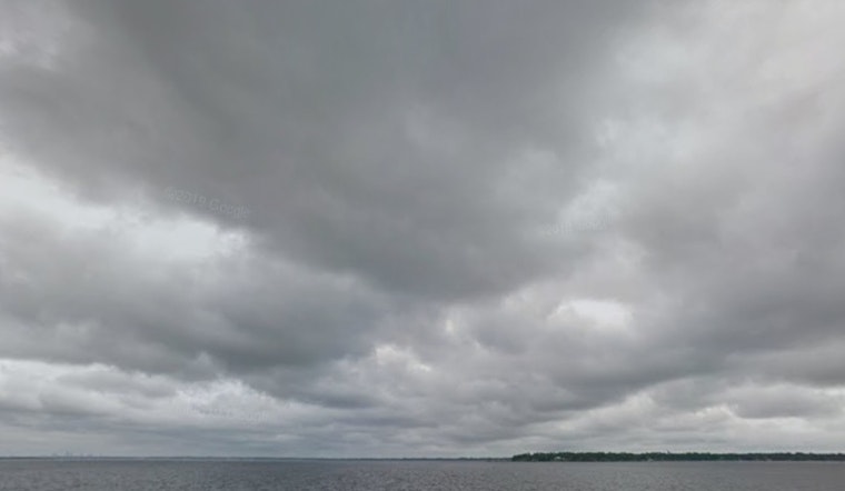 Soaked Sunrise Soaks Jax as Storms, Fog and Risky Rip Currents Slam the Morning