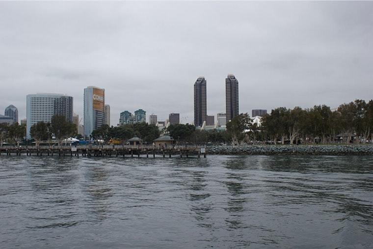 Soggy San Diego Start, Sunny Turn As Winds Whip In