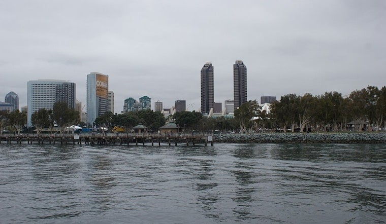 Soggy San Diego Start, Sunny Turn As Winds Whip In