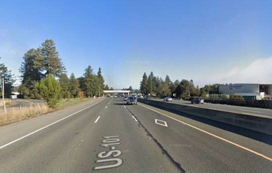 Solo Smash Into Tree Turns Deadly On Sonoma Stretch Of Highway 101