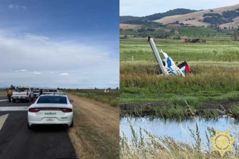Sonoma Airfield Scare as Small Plane Crashes, Injures Three