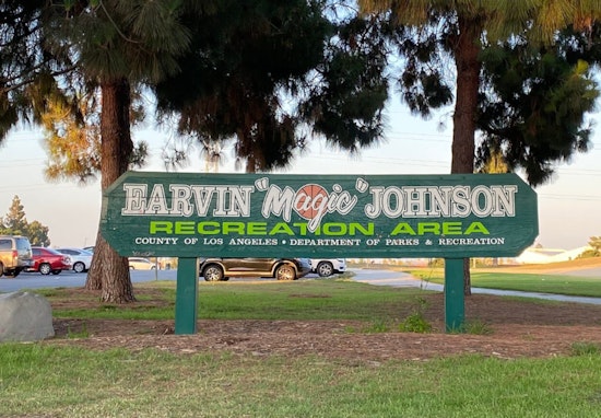 South LA Parks Scorching, County Leaders Meet at Magic Johnson Park