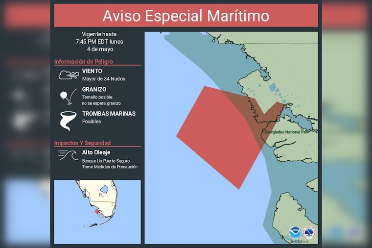 Spanish Marine Warning Rattles Gulf Waters Off The Everglades