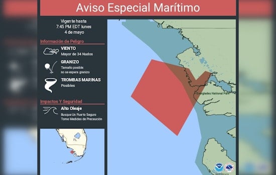 Spanish Marine Warning Rattles Gulf Waters Off The Everglades