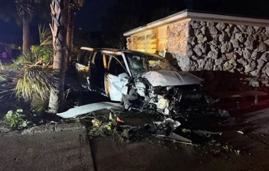 Speeding Car Slams Into Venice Beach Pavilion, Leaving Four Teens Badly Hurt