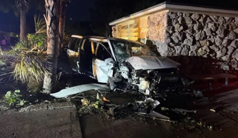 Speeding Car Slams Into Venice Beach Pavilion, Leaving Four Teens Badly Hurt