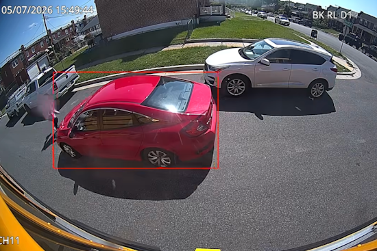 Speeding Driver Blows Past Baltimore School Bus, Barely Misses Kids
